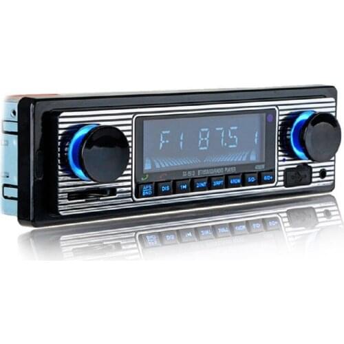 Auto 12V Motor Radio Stereo Player 4Channel Digital Bluetooth Audio USB/SD/FM/WMA/MP3/WAV