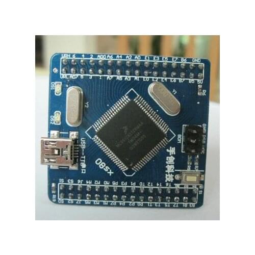Free Shipping! 1pc 16-bit microcontroller MC9S12XS128MAA minimum system board core board 80 feet