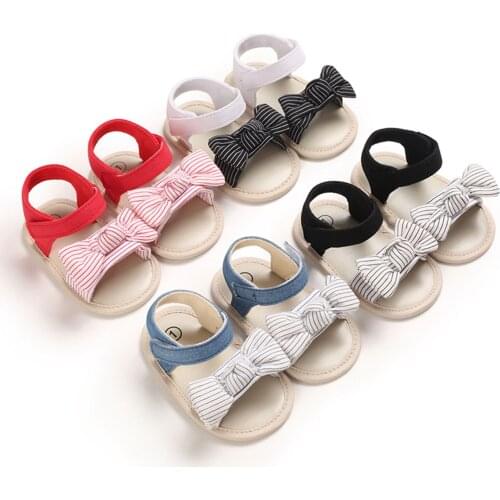 Citgeett Summer 0-18M Baby Infant Kid Girl Soft Sole Crib Toddler Summer Princess Sandals Shoes