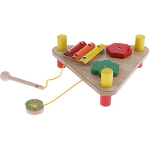 Wooden Percussion Instrument Musical Toy for Children Kids Toddlers