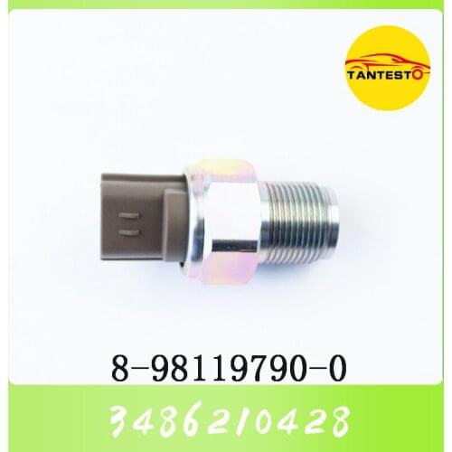For DENSO Common Rail Pressure Sensor 8-98119790-0 Suitable For 4/6HK1 Isuzu Excavator