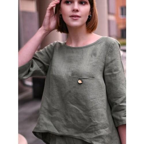 Es Todo Linen Blouses