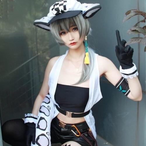 Game Arknights Cosplay Costume Cos Cliffheart Cosplay Halloween Party High Quality Costume Men/Women