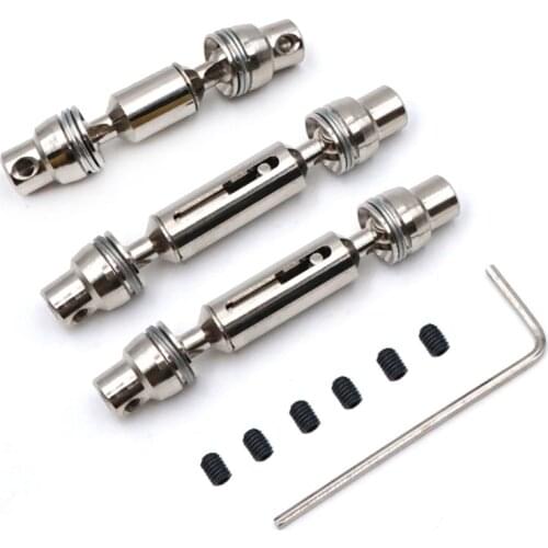 Metal Front Rear Drive Shaft for 1/16 WPL B16 B36 Henglong 6WD Truck RC Car Spare Parts