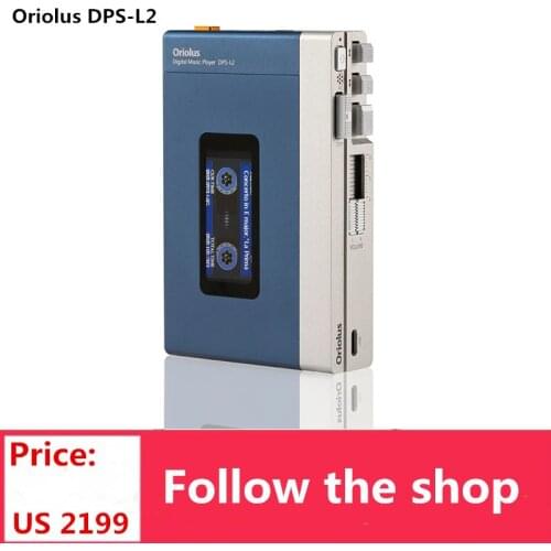 Oriolus DPS-L2 Flagship Digital HiFi player ES9038 Pro USB DAC Cassette player outlook Two-way Bluetooth 3.5mm+3.5mm+4.4mm PO