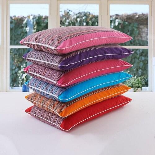 Buckwheat Shell Pillow and Pillow Core of Old Coarse Fabric in Chinese Traditional Culture