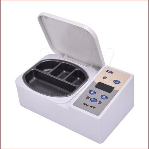 Dental LED Display 4-Well Wax Heater Dipping Pot Portable Analog Heater 220V Dental Lab Equipment dental supplies