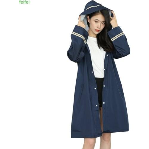 Portable Travel Raincoat Outdoor Camping Poncho Stylish Rain Coat Ladies Waterproof Capas Para Lluvia Waterproof Suit YY50RC