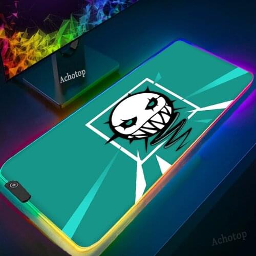 Rainbow Six Oversized Beautiful Pattern Mouse Pad XL Desk Pad Lovely Cool Mouse Pad HD Print Computer Gamer Soft Mouse Mats RGB