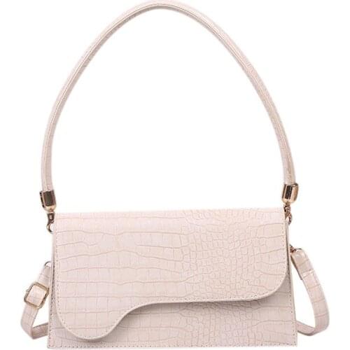 Yesetn Bag 04132021 Ladies small bag crocodile grain broadband single shoulder bag phone bag