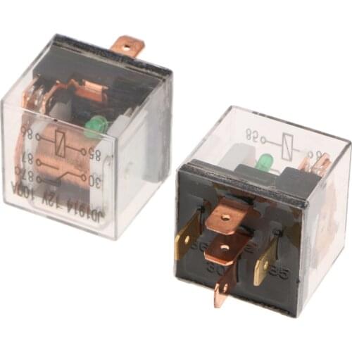 1 Pair JD1914 Automotive Car 12VDC 100A 5 Pins Switch Changeover SPDT Relays