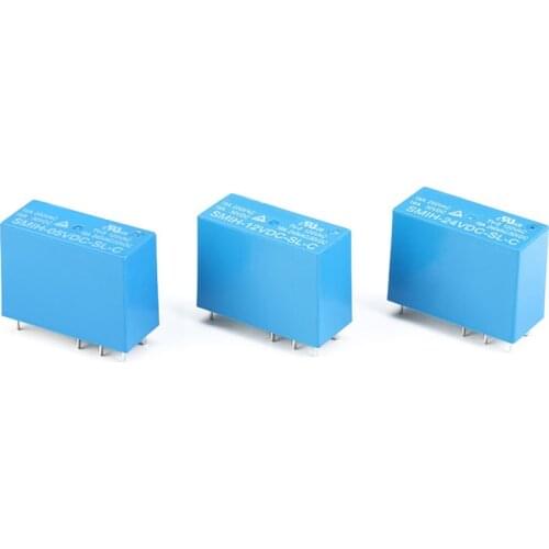 5pcs SMIH-05VDC-SL-C SMIH-12VDC-SL-C SMIH-24VDC-SL-C 5V 12V 24V 16A 8pin Relay