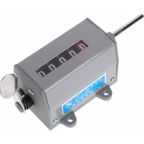 75-I Mechanical Resettable 5 Digits Display Rotary Revolution Counter 350 R/Min Counters