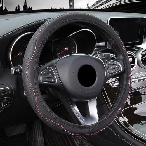 Car Steering Wheel Cover Car Accessories Steering Covers Anti Slip Accesorios Para Auto Car Accessories Interior Suitable 38cm