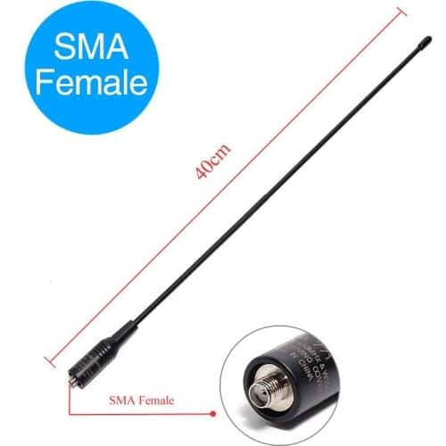 Nagoya NA-771 Fastness Laser Print SMA-Female Dual Band Antenna NA771 for Baofeng UV-5R UV-82 BF-888S Walkie Talkie NA 771