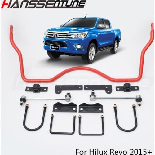 HANSSENTUNE 4x4 Offroad Rear Anti-Roll Control Sway Bars accessories on truck Fit For Hilux REVO