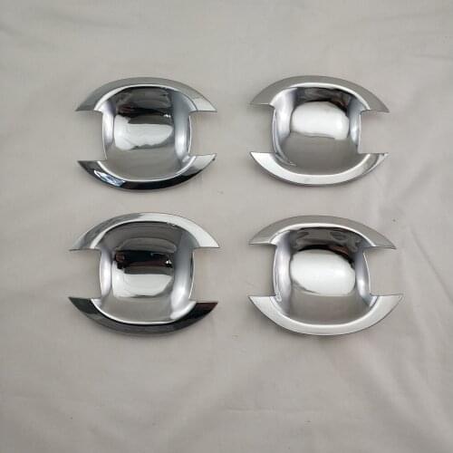 For Toyota Vios 2003 2005 2007 2008 2010 2012 of door handle bowl cover ABS Chrome Accessories Stickers Car Styling