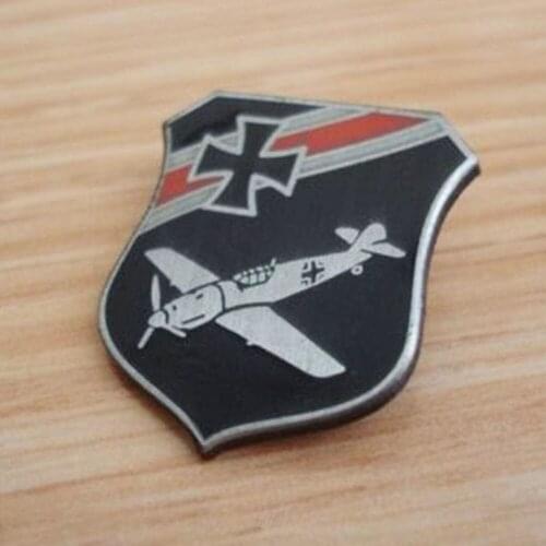 WWII WW2 German Air Force Stuka Cross Enamel Metal Badge Brooch Pin