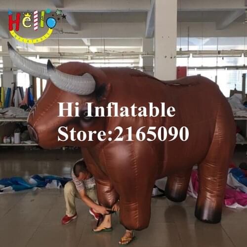 3 m long bullfighting inflatable bull costume