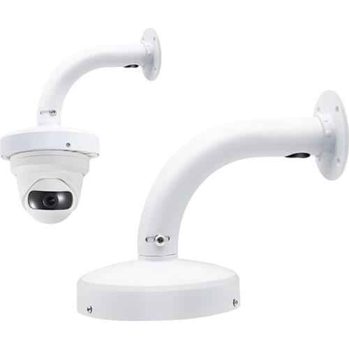 Aluminum Alloy Outdoor Rainproof Surveillance Dome Camera Wall Mount Bracket Compatible with Hikvision Dahua Samsung IP Camera