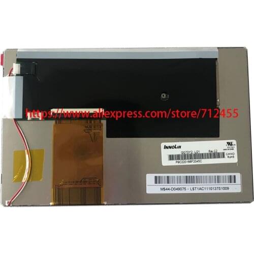 New original A+ 7 inch LVDS interface industrial screen 800*480 G070Y2-L01 Rev.c2 Lcd Screen