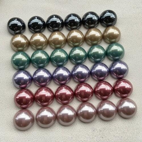 New style 50pcs/lot 18mm color printing geometry round shape resin flatback beads diy jewelry earring/geometry pendant accessory