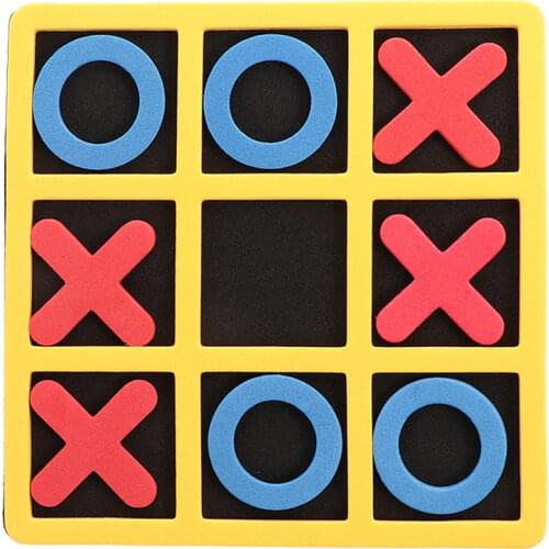 Parent-Child Interaction Leisure Board Puzzles Game OX Chess Funny Developing Intelligent Educational Toys For Kids Gift