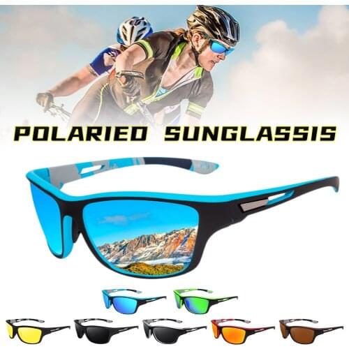Polarized Sunglasses for Men Women Sports Outdoor Windproof Sun Glasses Lightweight UV400 Eyewear for Beach Pool Fishing Travel