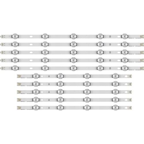LED backlgith strip Replacement for LG Innotek DRT 3.0 49 A/B 6916L-1944B 6916L-1945B 49LF5500-UA 49LF5610 49LF580V AGF78402201