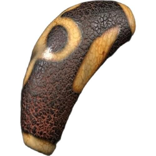 Tibet Old Dzi Bead [Five Eyed Dzi Bead Lucky Feng Shui Pendant