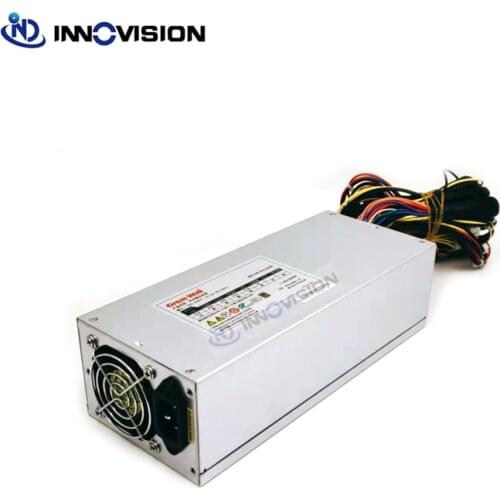 High efficiency Great Wall 2U 600W server power supply PC psu with 2x(6+2) GPU connector