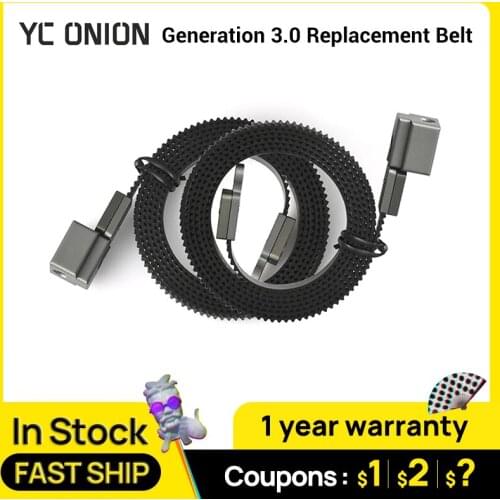 YC Onion Generation 3.0 Hot Dog Camera Slider Replacement Belt Hydraulic Damping For DSLR Camera Video Vlog Phone GoPro 2 Packs