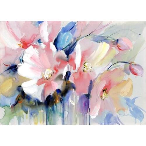 5d diamond mosaic Poppy Flowers diy diamond painting full square round cross stitch diamond embroidery sale wall sticker