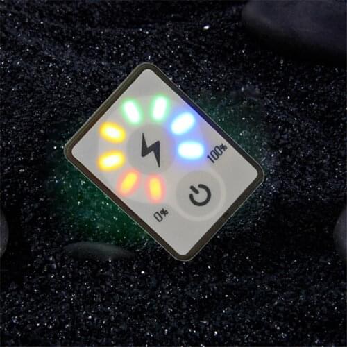 7S 24V Li-Ion Battery Capacity Indicator DC Digital LED Display Lithium Battery Capacity Tester Touch Button Switch