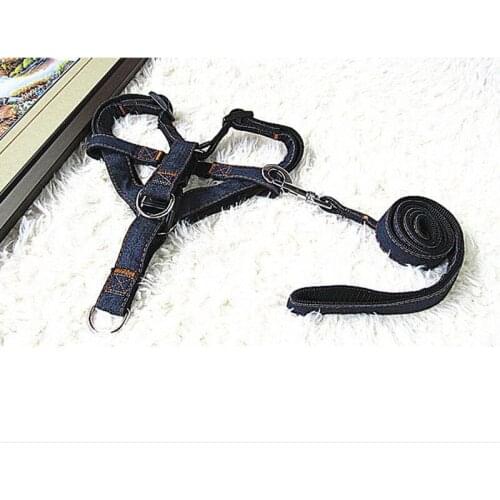 Free Shipping cowboy nylon fashion harness Adjustable Safety Control Restraint Puppy and larger Dog harness traction rope suit