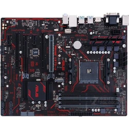 For asus PRIME X370-A original desktop motherboard Socket AM4 DDR4 64GB USB2 USB3 boards used desktop motherboard PC