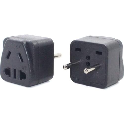 Europe 4.0mm Pins Electrical AC Power Adapter Multifunction Travel Plug Chinese Universal EU AU 2 Pin Travel Adaptor Converter