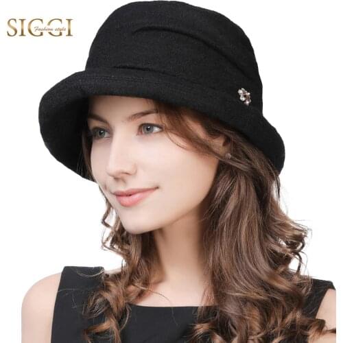 Женские фетровые шляпы FANCET China At AliExpress