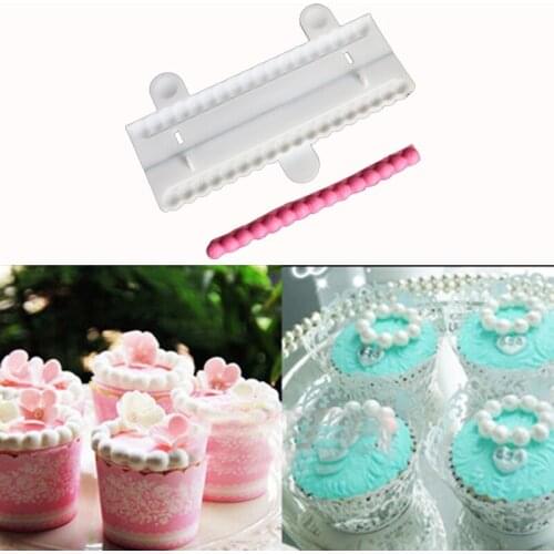 Bead Pearl Cake Decorating Mold Cutter Gum Paste Sugarcraft Fondant Mould Cake Decoration Tools Cake Tools