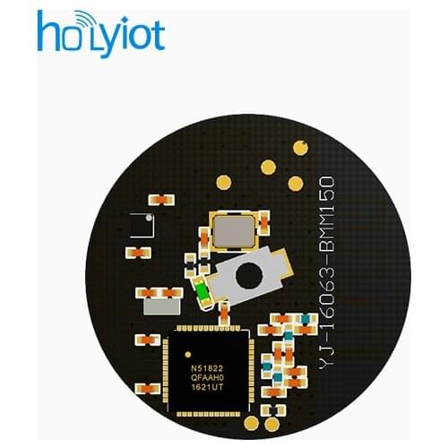 NRF51822 button ibeacon Bosch BMM150 Geomagnetic Sensor