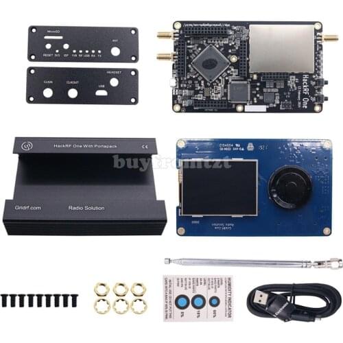 PORTAPACK Offline GPS Simulator 0.5PPM TCXO + HackRF One 1MHz-6GHz + Antenna Accessories