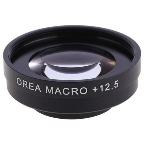 37mm 12.5x Magnification Macro Lens with Adapter for GoPro Hero 3+, Hero 3 Plus, Hero 4,Xiao mi YI2 4k Camera