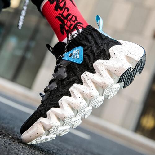 Hot Sale New Basketball Shoes Thick Bottom Mens Shoes Basketball Sneakers High Quality Men Outdoor Sport Shoes Masculino Adulto