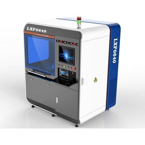 Fiber laser cut stainless steel sheet machine raycus laser source