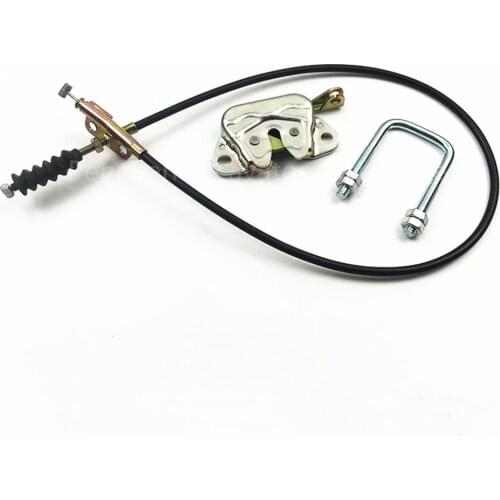 Hitachi ZAX60/70 back buckle lock cab buckle door lock block positioning lock back buckle lock cable excavator parts Door lock