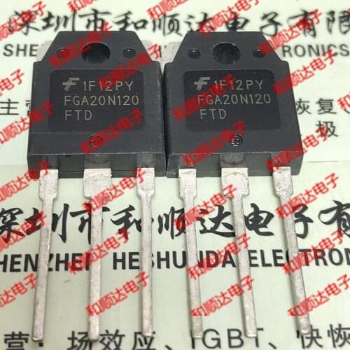 10pcs / lot FGA20N120FTD new stock TO-3P 1200V 20A