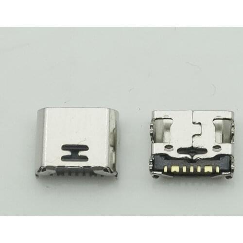 10pcs Micro USB 7pin mini Connector Mobile Charging port For Samsung Galaxy Tab 3 Lite SM-T110 7.0 I9082 I9080 I879 I8552 I869