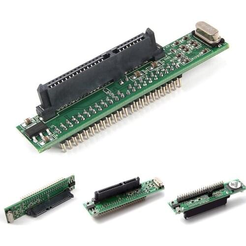 2.5 Inch HDD SSD Serial ATA 7 15P Female to 44 Pin IDE Adapter IDE Port PATA 2.5" SATA to Male Converter Drive For Laptop C F3G2