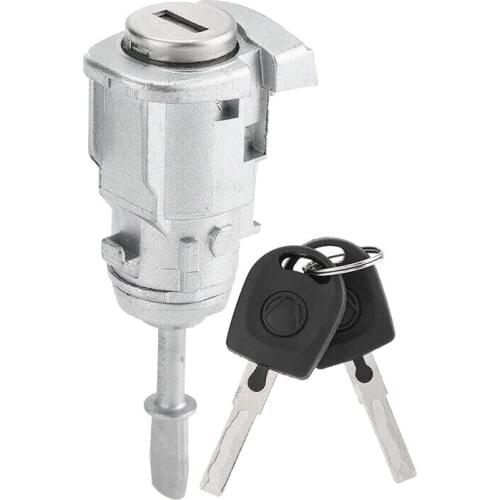 AU04 -Front Right Side Door Lock Cylinder Switch with 2 Keys for 97-06 GOLF IV BORA Jetta Mk5 1U0837168AC