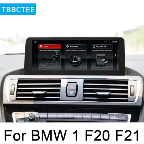 For BMW 1 F20 F21 2017~2018 EVO Android car player original Style gps HD Screen Stereo Autoradio Bluetooth navigation map